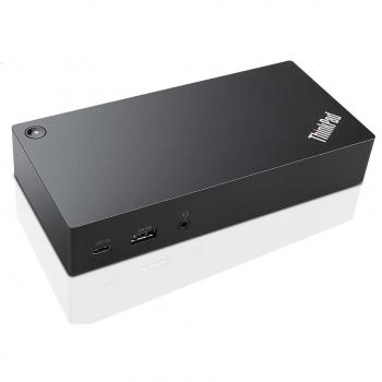 Lenovo Replicatore Porte e Docking Station per Laptop USB 3.2 Gen 1 Type-C Nero