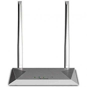 Strong Router Wifi 300Mbps 4 LAN Ethernet Ports, Dual External Antennas, Supports Up to 300Mbps Wireless Speed, 4 Ethernet LAN ports, 2.4GHz Band, White