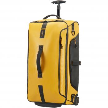 Samsonite Paradiver Light Borsa con Ruote Unisex, Giallo (Yellow), M (67cm-74.5L)