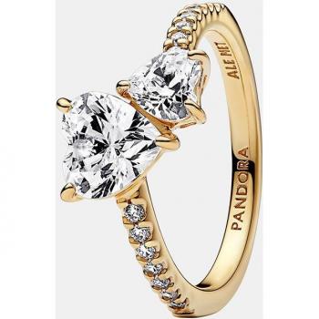 Corazón Doble Brillante Timeless