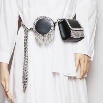 Bolso DAEYOTEN con Diamantes Imitación y Moneda Floral