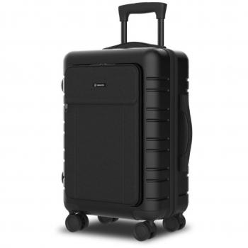 Numada Upfly T21 Maleta De Viaje Cabina Con Bolsillo Frontal (56x37x23,5cm) Negro