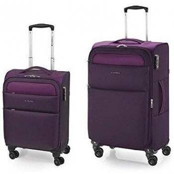 Gabol 5096 Set 2 C22-m, Trolley Unisex Adulto, Morado, 92L