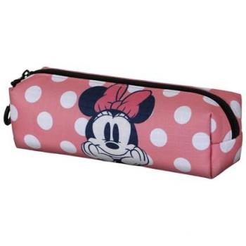 Minnie Mouse Estuche Portatodo Cuadrado 2.2 Rosa