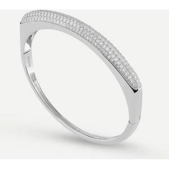 Pulsera Guess Mujer Plata Brillante