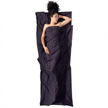 Sábana Cocoon Termolita Seda Gris Volcán Rectangular