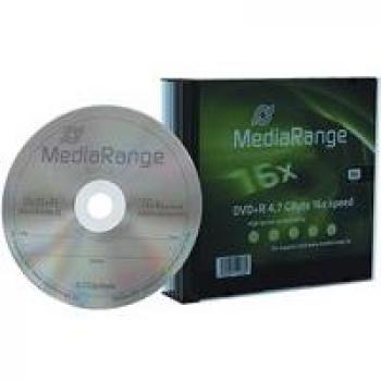 DVD-R 4.7 GB 16x 5 Pezzi MediaRange MR419