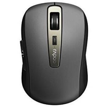 Rapoo MT350 Wireless Bluetooth Mouse con tecnologia 2.4 GHz e 1600 DPI, colorazione nera