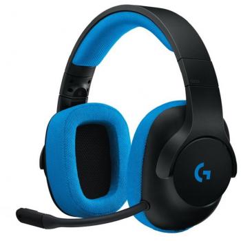Logitech G233 Cuffia con Microfono per Giochi Cablata, Switch, Dispositivi Mobili