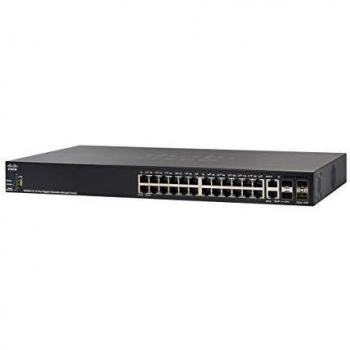 Cisco SG350X-24P gestito L3 Gigabit Ethernet (10/100/1000) nero 1U Supporto Power over Ethernet (PoE)
