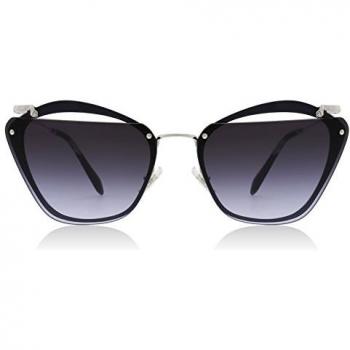 Miu Miu 0MU54TS UE62F0 64, Gafas de Sol para Mujer, Azul (Bluette/Violet Grey)