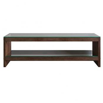 Mesa de TV 100% Madera de Pino Sólido Color Nogal