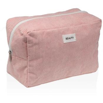 Neceser Versa Corduroy Rosa 12x16x24 cm