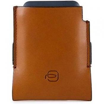 Cartera Piquadro Bagmotic Unisex-Adulto, 1,5 x 11 x 9 cm, Multicolor (Cuero Rojo)