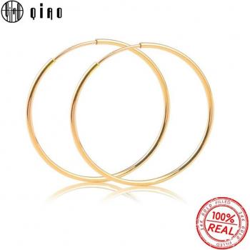 Oro 14K Pendiente Anillo Ganchos DIY
