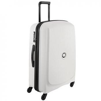 Delsey Paris Belmont Maleta de Mano, 70 cm, 76 Litros, Blanco