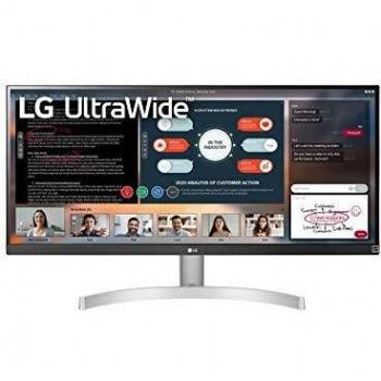 LG UltraWide Monitor 29WN600-W, 29, Full HD (2560 x 1080 pixels), LED silver