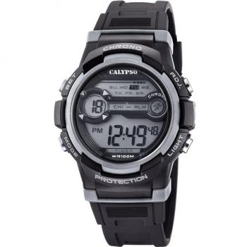 Reloj Calypso Digital Crush K5808/4 Digital Correa De Caucho, Infantil