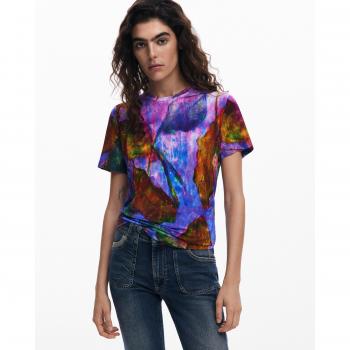 Camiseta Mujer Desigual Yellowstone