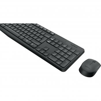 Logitech MK235 Kit Tastiera e Mouse Wireless Grigio