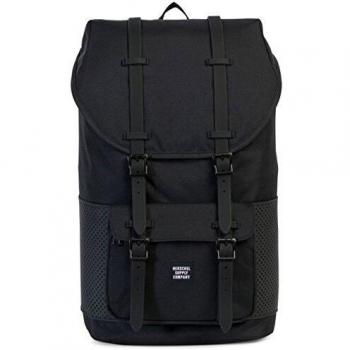 Mochila Herschel Little America 10014-05634, Unisex, color negro