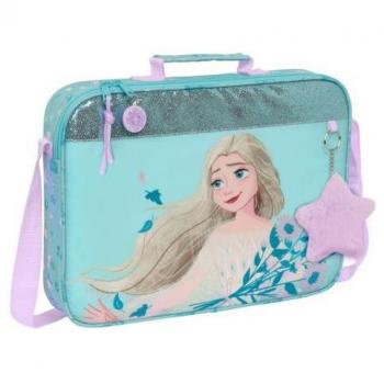 SAFTA CARTERA EXTRAESCOLARES FROZEN II HELLO SPRING 6x38x28 Cms