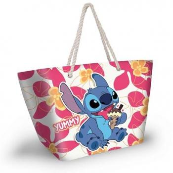 Bolso Rosa Lilo y Stitch con Cremallera