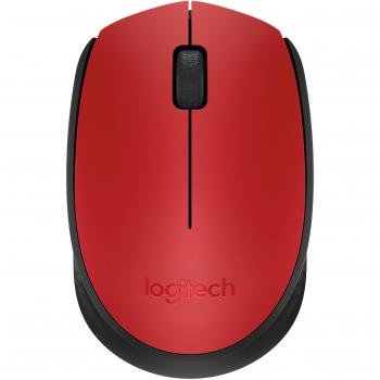 Logitech Wireless Mouse M171 Nero Rosso 910-004641