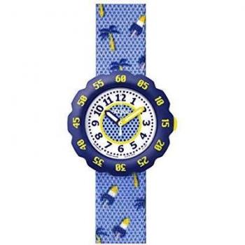 Flik Flak Reloj Infantil Unisex de Cuarzo con Correa de Plástico FPSP013D