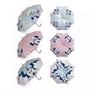 Arditex Paraguas Automático Poly Minnie Disney 48cm