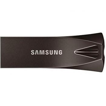 Samsung Memorie Bar Plus USB Flash Drive, USB 3.1, Type-A, Velocità di Lettura Fino a 200 MB/s, 32 GB, Grigio Titanio