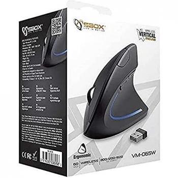 SBOX Mouse Wireless Verticale VM-065W