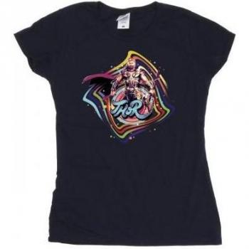 Camiseta de Algodón Mujer Marvel Thor Swirl Love and Thunder