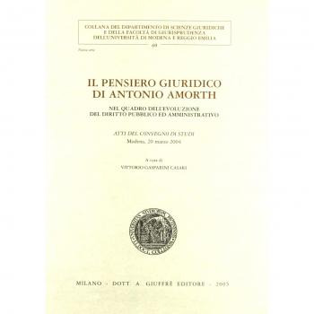 Pensiero giuridico di antonio amorth