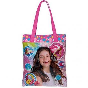 Bolso Shopper Disney Luna Star Rosa 32x38x5 cms Poliéster