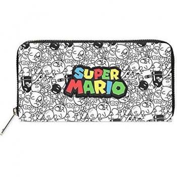 Cartera con cremallera Super Mario: Villanos