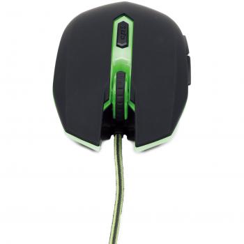 Gembird Mouse Ottico USB 3 Pulsanti con Funzione Scorrimento Verde