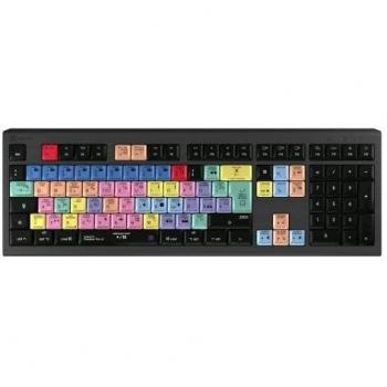 Logickeyboard Adobe Premiere Pro CC Astra 2 tastiera USB QWERTZ Tedesco Grigio