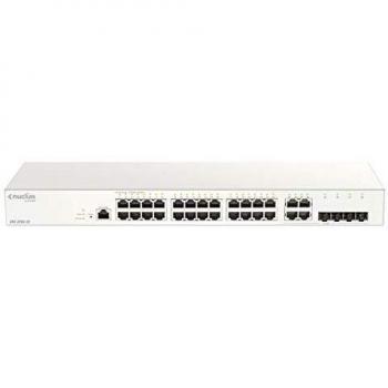 D-Link Nuclias DBS-2000-28 Switch 24 Porte 10/100/1000 + 4 Porte SFP Gigabit Combinate