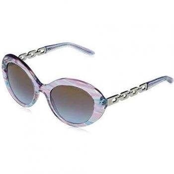 Ralph Lauren 0RL8183 Gafas, Striped Violet, 52 para Mujer