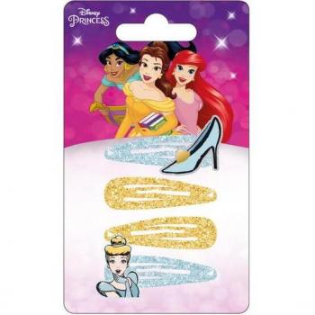 Accesorios para el cabello Clips 4 Piezas Princesa Multicolor
