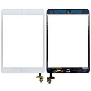 Protezione Vetro Touch Ipad Mini 1/2 Bianco Home IC