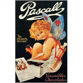 Pascall Versailles Chocolate Madera Multicolor Panel 43x3x68