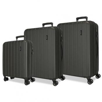 Movom unisex. 5318462 Juego de maletas Wood rígidas 55