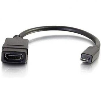 C2G 80510 HDMI Micro Male to HDMI Female Adapter Converter Dongle
