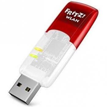 AVM FRITZ! N V2 International WLAN USB Stick Adattatore Universale USB Wireless N 600 Mbits, 2,4 o 5 GHz, Compatibile con Tutti i Router