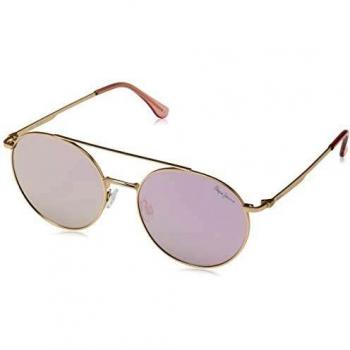 Pepe Jeans Remi Gafas de sol, Dorado (Rose Gold/Pink), 53.0 Unisex Adulto