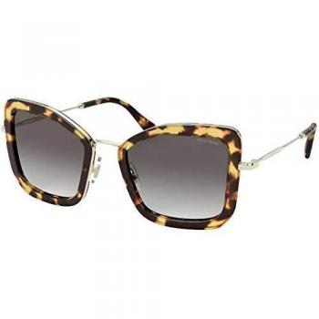 Miu Miu 0MU 55VS Gafas de sol LIGHT HAVANA/GREY SHADED 51 para Mujer
