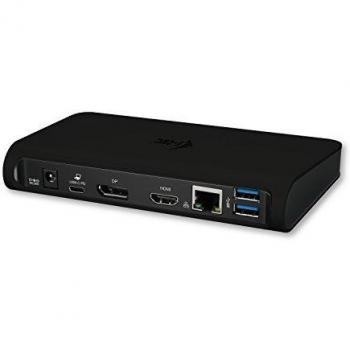 I-tec C31DUALDOCKPD USB 3.1 (3.1 Gen 2) Type-C Nero replicatore di porte e docking station per notebook