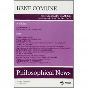 Philosophical news. Bene comune (2013) (Vol. 6)